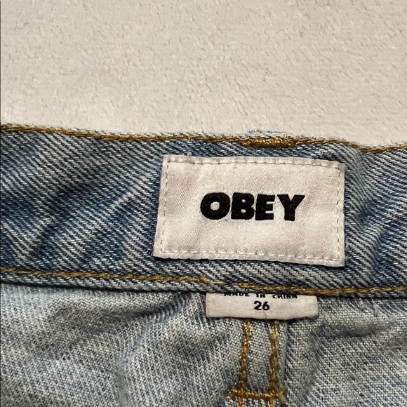 Y2K Obey High Rise Taylor boyfriend style jeans - Picture 15 of 15